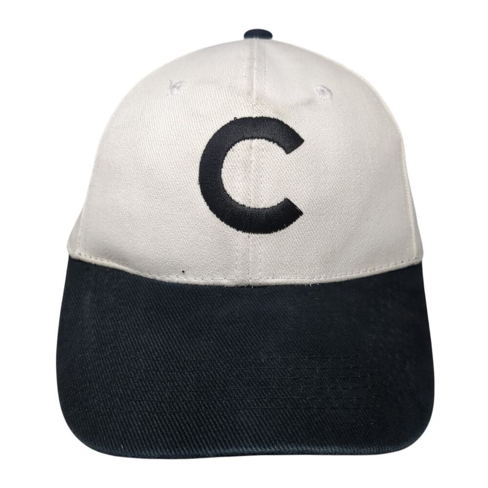 C Logo Owyhee Plaza Hotel Baseball Cap White OS Adjustable Destroyer Headwear